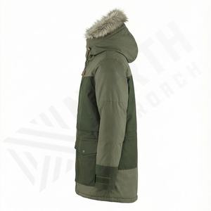 Veste parka pour homme, utilisation hivernale, manteau isolé, vêtement thermique, protection contre la neige, respirant, confortable - Product Image 3