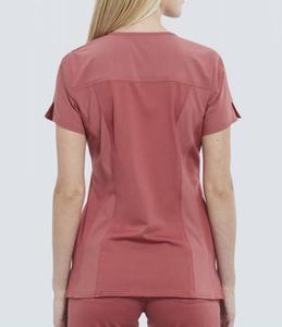 Uniforme de Enfermera Profesional de la Mejor Calidad, Uniforme de Trabajo con Cuello Redondo Colorido para Mujer, Uniformes Médicos - Product Image 2