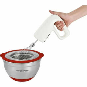Saladier électrique Arthur Martin AM032, ensemble de 3 pièces, boîtier en plastique durable - Product Image 1