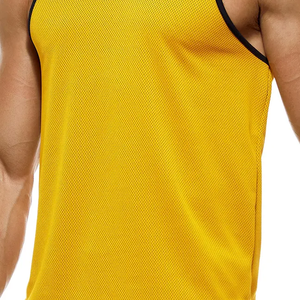 Camiseta sin mangas para hombre de calidad superior, ligera, asequible, totalmente personalizada, antiarrugas, camiseta sin mangas para hombre con los últimos diseños - Product Image 6