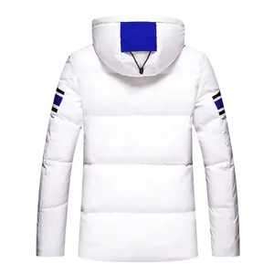 Chaqueta para hombre Chaqueta acolchada transpirable de alta calidad para hombre Superventas Abrigo de invierno negro de gran tamaño con capucha High Street Style - Product Image 3