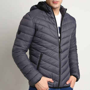 Chaqueta de Plumón para Hombre, Estilo Moderno, de Fábrica, de Primera Calidad, Hecha de Nailon y Poliéster, Chaquetas de Moda con Burbujas - Product Image 3
