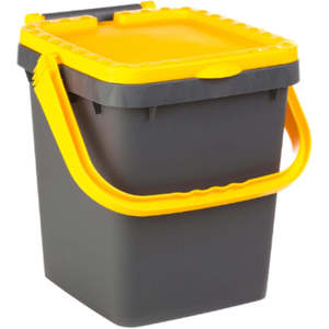 Contenedor de Almacenamiento de Residuos Ecoplast 360L, Plástico Flexible No Deformable, Diseño Abatible, Reciclaje, Hecho en Italia - Product Image 2