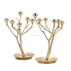 Twiggy-portavelas en forma de rama con niquelado para decoración del hogar, Hotel y restaurante - Product Image 3