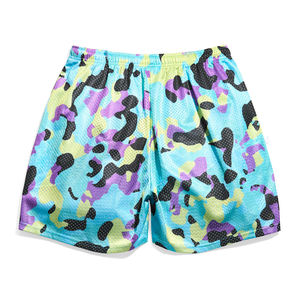 New High Quality customized Breathable Mesh <b>Shorts</b> <b>Camouflage</b> 100% Polyester Camo Track Mesh <b>Short</b> For <b>Man</b> - Product Image 2