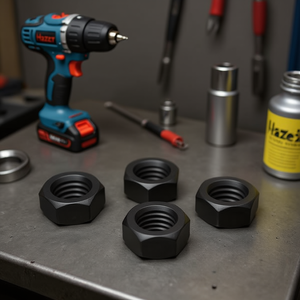 ชุดน็อตล็อค Hazet สำหรับประแจลม 4 ชิ้น อุปกรณ์เสริมและอะไหล่เครื่องมือลม - Product Image 3