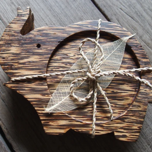 Posavasos de elefante de madera de coco ecológico para niños, venta al por mayor, buen precio - Product Image 6