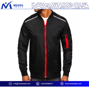 Chaqueta bomber personalizada para hombre, uniforme personalizado con cremallera, abrigo ligero a prueba de viento con logotipo para tripulación, personal o ropa de marca de equipo - Product Image 2