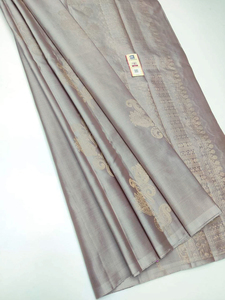 Sari de fête pour femmes FABZONE FSJ en soie Kanchivaram Pethani et nylon - Product Image 2