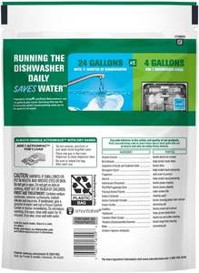 Cápsulas para Lavavajillas Cascade Free & Clear, Detergente para Lavavajillas, Jabón para Platos, Esencia de Limón, 19 Unidades - Product Image 6