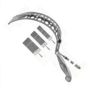 Rétracteur abdominal manuel en acier inoxydable de 33 cm, fibre optique, léger, outil chirurgical de précision, visibilité optimale améliorée - Product Image 2