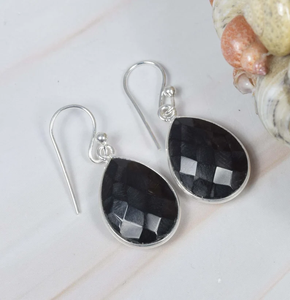 ล่าสุด925เงินสเตอร์ลิงต่างหูโบฮีเมียสีดำเครื่องประดับสำหรับชีวิตประจำวันที่สวยงามสำหรับผู้หญิงของขวัญราคาส่ง - Product Image 3