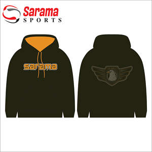 Sudadera con capucha de manga larga para hombre, ropa deportiva masculina con logotipo personalizado, de alta calidad, ligera, lisa, con sublimación - Product Image 6