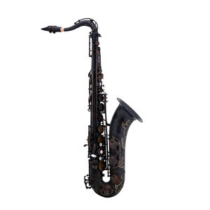 แซ็กโซโฟนแบบมืออาชีพแซกโซโฟนลูกใหญ่แซ็กโซโฟนเทเนอร์สีดำ - Product Image 1