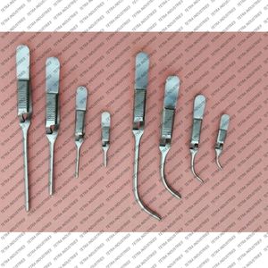 DeBakey Bulldog Pinces vasculaires manuelles en acier inoxydable Jeu de pinces vasculaires micro atraumatiques droites et incurvées 8 pièces - Product Image 6