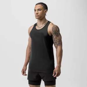 Vêtement quotidien Débardeur pour hommes Tissu respirant Coton Fournisseur direct OEM - Product Image 1