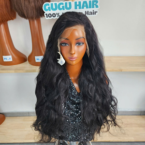 Wholesale Raw Vietnamese Human Hair Glueless Body Wave Full Lace Front <b>Wigs</b> Human Hair Lace Frontal <b>Wigs</b> for <b>Black</b> Women - Product Image 1