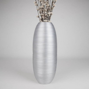 New Antique Design <b>Set</b> of <b>3</b> Metal Durable <b>Vases</b> Brown and Silver Color Shade Floor <b>Vase</b> Handmade Heavy Duty Garden Ware Supplies - Product Image 5
