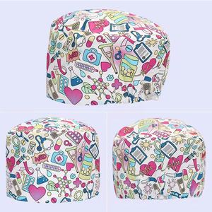 Dernier design, bonnets chirurgicaux sur mesure, logo OEM, hommes, femmes, infirmières, médecins, coton, réglable, chapeau d'hôpital, haute qualité - Product Image 1