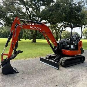 Mini-excavatrice Kubota U25S, excavatrice hydraulique compacte sur chenilles pour la construction, l'agriculture, l'aménagement paysager et les travaux de terrassement - Product Image 6
