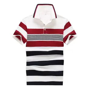 Camisetas Polo de golf de uniforme para hombre 100% algodón o poliéster liso con logotipo bordado personalizado - Product Image 2
