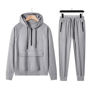 Nouveau Style confortable pull hommes survêtement poche zippée hommes survêtement Slim Fit meilleure mode hommes survêtement - Product Image 3