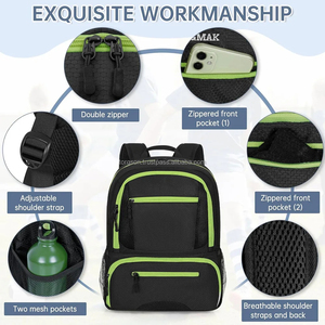 Bolsas de Fútbol Personalizables con Colores y Logotipos, de Alta Calidad, con Compartimento para Portátil, Capacidad de 30-40L, para Baloncesto - Product Image 6