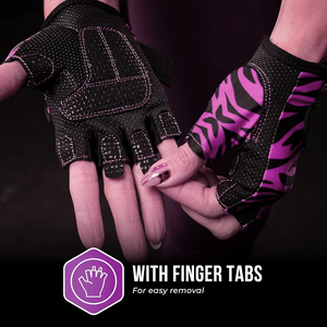 Gants de gymnastique personnalisés à demi-doigts Gants d'entraînement de fitness en cuir respirant pour le sport Haltérophilie Cyclisme Cross en plein air - Product Image 5