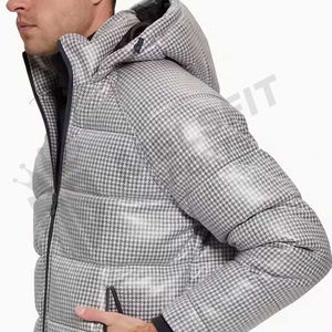Chaqueta de Invierno Acolchada Personalizada de Nuevo Diseño para Hombre, Ropa de Abrigo Informal, Chaquetas Acolchadas de Alta Calidad para Hombre, OEM - Product Image 5