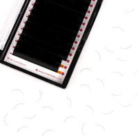 Extensions de cils individuels en vison, vente en gros, faux cils en vison, PBT coréen de qualité supérieure, haute qualité, courbure BC, marque privée