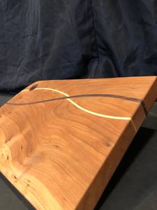 Tabla de Cortar y Bandeja para Servir de Madera, Duradera, Forma Rectangular, 12 mm de Grosor, Apta para Lavavajillas - Product Image 5