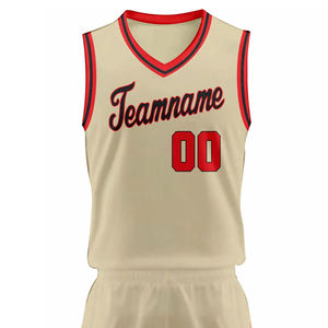 Ensemble d'uniformes de basket-ball personnalisés bon marché OEM avec numéro d'équipe personnalisé, 100% polyester, anti-UV et respirant, unisexe, adultes - Product Image 4