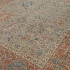 พรมปูพื้นย้อมสีผักขนาด10X14ฟุตแบบถักด้วยมือสไตล์ตุรกีดั้งเดิมกำหนดขนาดได้เองสินค้าขายดี - Product Image 1