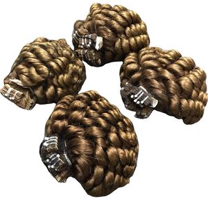 VQ Hair's Meilleure Qualité 100% Remy Extensions de Cheveux Humains Bouncy Curly Natural Wave Raw Virgin Vietnamese Weft Double Trame Machine - Product Image 6