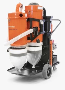Extractor de polvo T 4000 GP Soff-Cut de alta resistencia, a gasolina, de 4HP, con filtro HEPA y pre-separador para hormigón - Product Image 2