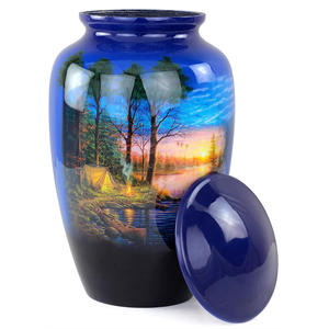 Nouvelle forme urne de crémation urne de crémation de marque urne de crémation de luxe pour les cendres humaines élégantes maisons funéraires pour adultes mémorial - Product Image 5