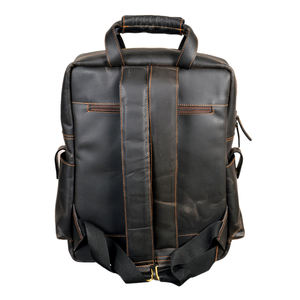 Nouveau design tendance Sac à dos en cuir véritable pour garçons à bon prix avec sac en cuir de style OEM - Product Image 4