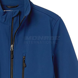 OEM Customized Design Canvas High Street Winter Warm High Quality Hooded Softshell <b>Jacket</b> for Men - Product Image 5