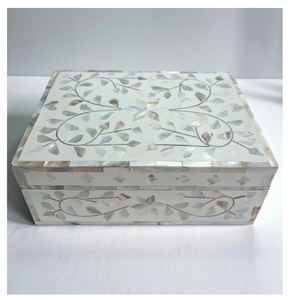 Handmade MOP Jewelry Accessories <b>Gift</b> Packing Party Ware Jewelry Racking Storage <b>Box</b> <b>for</b> Hot Sale Product - Product Image 4