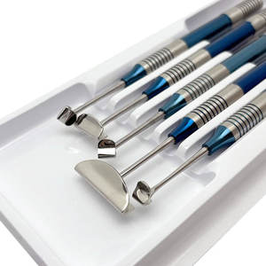 Ensemble d'outils chirurgicaux dentaires pour dentistes Élévateur périosté Flap lingual Implant Instrument de gestion des tissus inclus - Product Image 4