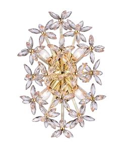 <span class=keywords><strong>Lustre</strong></span> de luxe <span class=keywords><strong>en</strong></span> cristal K9, design floral brillant, commande par interrupteur, éclairage blanc chaud incandescent, projet personnalisé E12 - Product Image 6