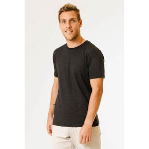 Camisetas Casuales Originales Ligeras con Cuello Redondo para Hombre, Camiseta de Mezcla Triple Disponible en Tallas Grandes, Camisetas de Algodón con Cuello Redondo - Product Image 5
