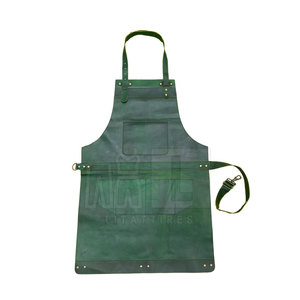Best Manufacturer's Premium Quality Custom Size <b>Leather</b> Working <b>Aprons</b> Customizable Apparel - Product Image 3