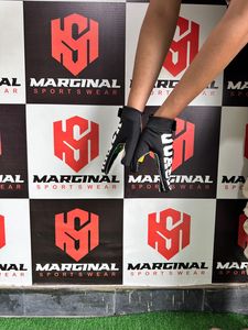 OEM nuevo antideslizante empuñaduras de mano receptor de fútbol guantes al aire libre deporte Palma protección transpirable dedo completo correa de muñeca ajustable - Product Image 3