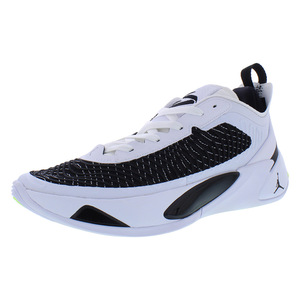 Chaussures unisexes Nike Jordan Luka 1 Couleur : Blanc/Noir/Volt 100% authentiques - Product Image 1