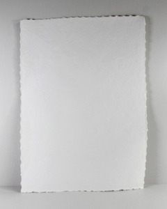 Útiles escolares papelería papel hecho a mano de algodón reciclado sin madera sin ácido para 300 Gsm A3 Deckledge tarjetas/hojas de dibujo - Product Image 1