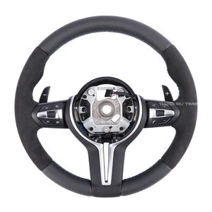 Volant à pales de changement de vitesse en similicuir suédé, très demandé, pour BMW Séries 1 2 3 4 5 6 7 F20 F21 F40 F52 F22 F23 F44 F45 F46 - Product Image 1