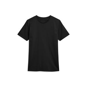 Personalizado al por mayor de los hombres en blanco negro 100% algodón camiseta Logo impresión de alta calidad liso de talla grande Camisetas para hombres - Product Image 6