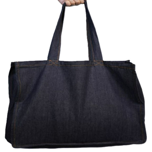 Sacs fourre-tout en toile 100 % coton écologiques en gros, poignées en corde, sacs fourre-tout de voyage pour femmes personnalisés, tendance, léopard - Product Image 1