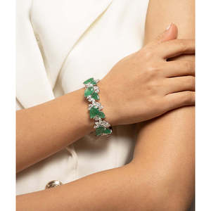 สร้อยข้อมือเพชร Emerald Lush Soiree - Product Image 2